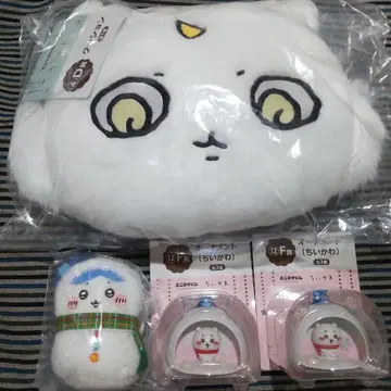 치이카와 (먼작귀) 봉제 인형 약 30cm 방울 포함