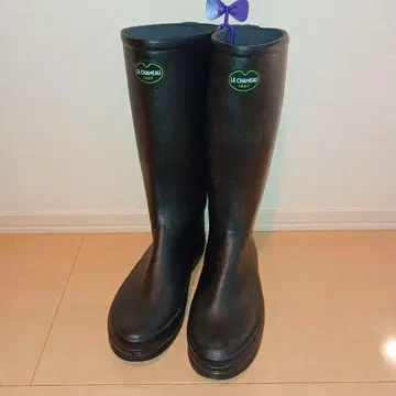 무료배송 LE CHAMEAU 루 샤모 레인부츠 러버부츠 39