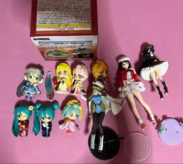 애니메이션 피규어 세트 10개