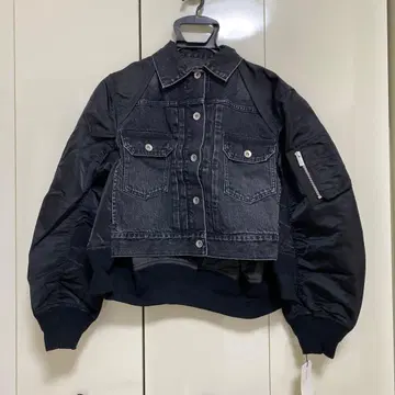 가격 인하! sacai 패널 데님 자켓 택 포함 새상품