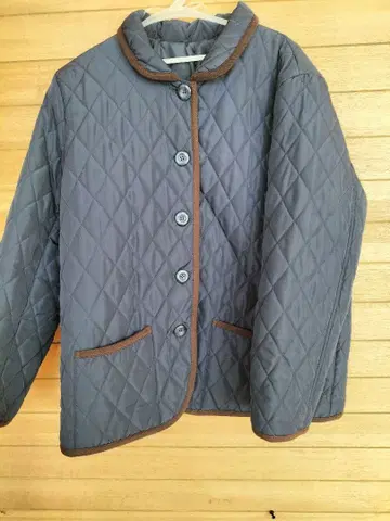 그레이 퀼팅 자켓 4L