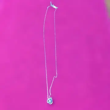 [ 새상품급 ] Vendome Aoyama 다이아몬드 크리스틴 목걸이