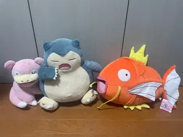 포켓몬 봉제 인형 3개 묶음 판매 카비곤 야돈 코이킹