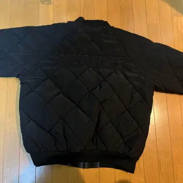 XLARGE 블루종 블랙 리버서블