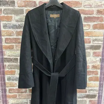 BALLSEY 블랙 롱 코트 38 투모로우랜드