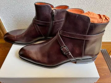 새상품 Santoni 다크 브라운 부츠