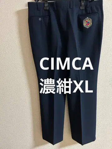 남성용 슬랙스 다크 네이비 XL CIMCA
