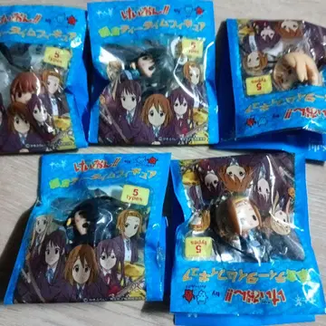 케이온!! 티타임 피규어 키링 세트