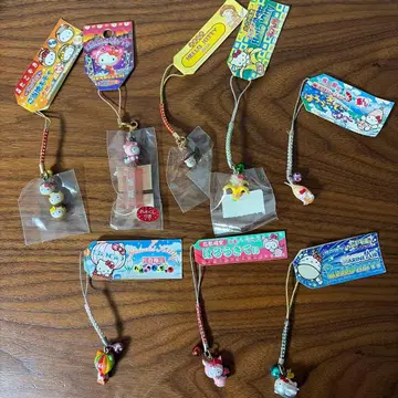 헬로키티 스트랩 세트 8종 *레어*