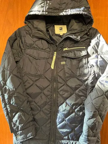 G-STAR RAW 퀼팅 자켓 XS 다크 그레이