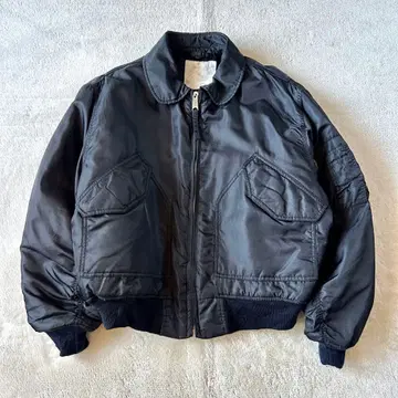 BUSTER MA-1 CWU 플라이트 자켓 블랙