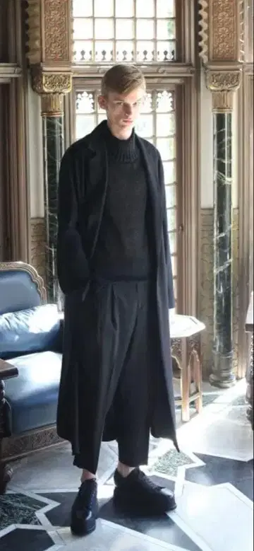 SISE 롱 셔츠 코트 1 자켓