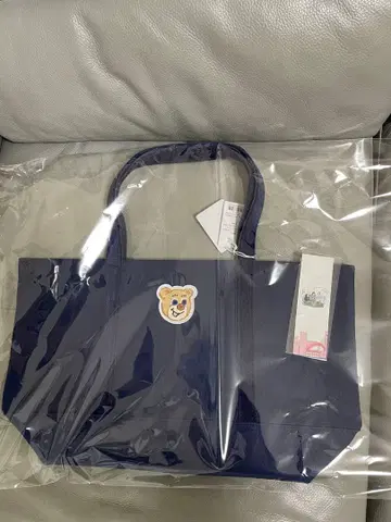 페일러 올드 테디 와펜 토트백 네이비 (대) 택 포함 새상품