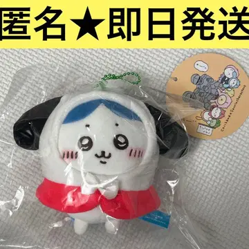 치이카와 x 산리오 캐릭터즈 쁘띠 미니 후드 마스코트 하치와레 포차코