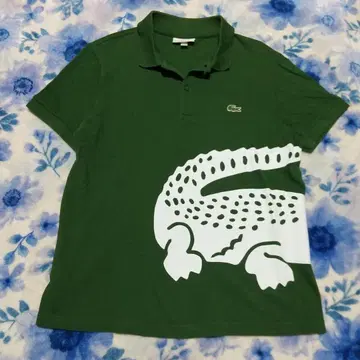 LACOSTE 피케 셔츠 그린