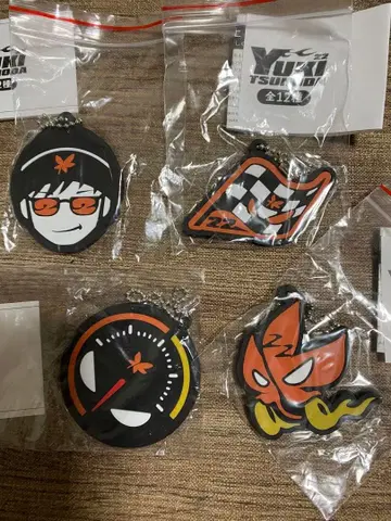 츠노다 유키 캡슐 토이 4개 세트