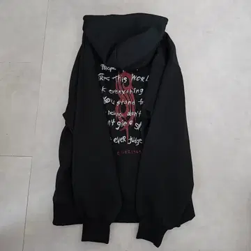 새상품 Slipknot 지퍼 후드티 블랙 남성용 락 밴드