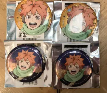 하이큐 코스모 월드 홀로그램 캔뱃지 캔뱃지 히나타 쇼요