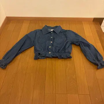 Ricca Ricca 데님 크롭 자켓