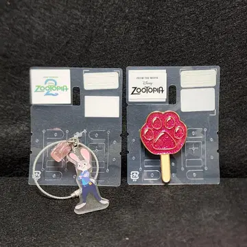[ 새상품 ] 주토피아 x 시마무라 주디 참 & 아이스 브로치
