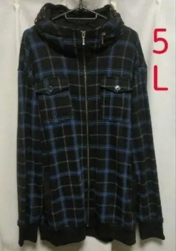 아우터 후드티 5L 빅 사이즈