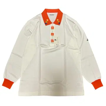 새상품 Black&White 블랙 앤 화이트 골프웨어 상의 L