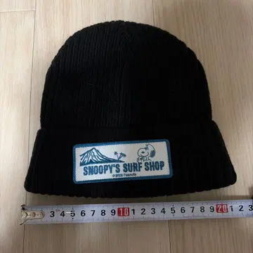 [ 새상품 미사용 ] 스누피 니트 모자