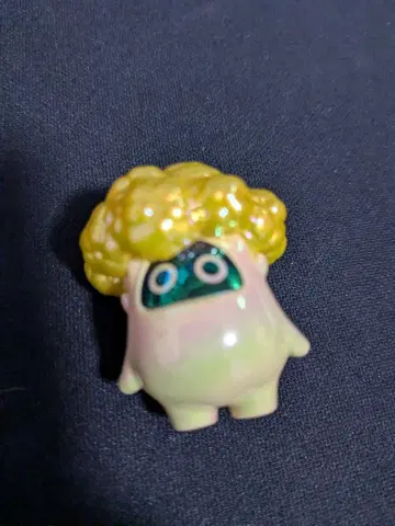 [ 레어 ] 젠제로 야채 봄프 미니 피규어 황금 콜리플라워