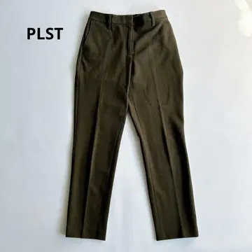 PLST 플라스테 웜 리저브 스틱 팬츠 카키 M