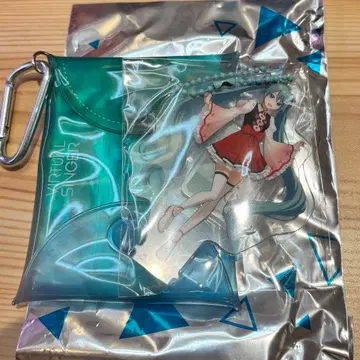 프로세카 x 스시로 하츠네 미쿠 멀티 파우치 아크릴 참