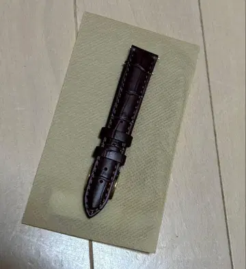 CASSIS 다크 브라운 가죽 벨트 16mm