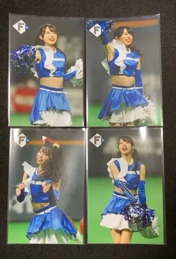 파이터즈걸 하이라이트 사진 시오자와 미사키 2 4장 세트