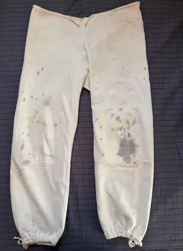 40s usnavy 스웨트 팬츠 더블니 레어