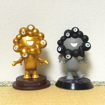 먀쿠먀쿠 피규어 컬렉션 블랙 금색 먀쿠먀쿠상 세트