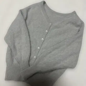 르 쿠르 블랑 가디건 너구리털 M