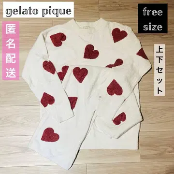 젤라피케 하트 상하의 세트 보들보들 익명 배송