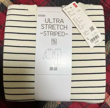 유니클로 울트라 스트레치 세트 긴팔 L 룸웨어 파자마