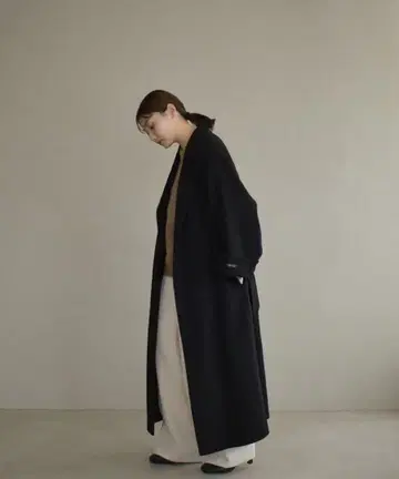 Cizatt 울 가운 코트