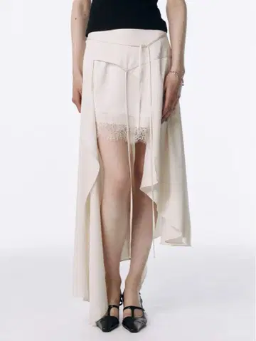 [ 시착만 한 상품 ] JOSE MOON ASSYMMETRY SKIRT