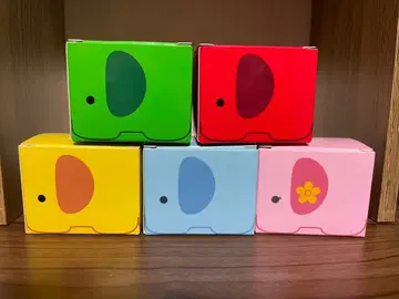 도무조군 러버 마스코트 키체인 5개 세트