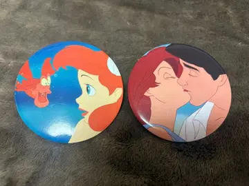 인어공주 캔뱃지 세트