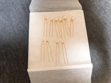 ANNAN WEDDING 펄 헤어핀 10개 세트