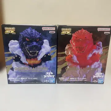 진좌수 고질라 EX(1995) A.B 피규어 2체 세트