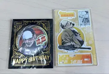 [즉시 구매 OK] 골든 카무이 벌스데이 츠루미 캔뱃지 디오라마