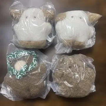 우사노스케의 복슬복슬 봉제 인형 강아지 곰 두더지