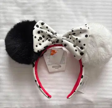 크루엘라 머리띠 홍콩 디즈니 해외 디즈니 101마리 강아지