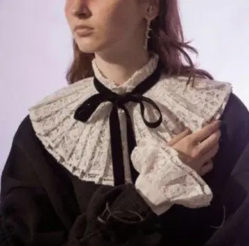 PAMEO POSE 레이스 탈부착 카라