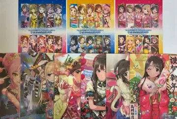 데레스테 8주년 공식 클리어 파일 9장 세트