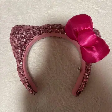 유니버설 키티 스팽글 머리띠