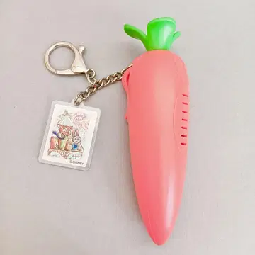 디즈니 주토피아 당근펜 키체인 키링